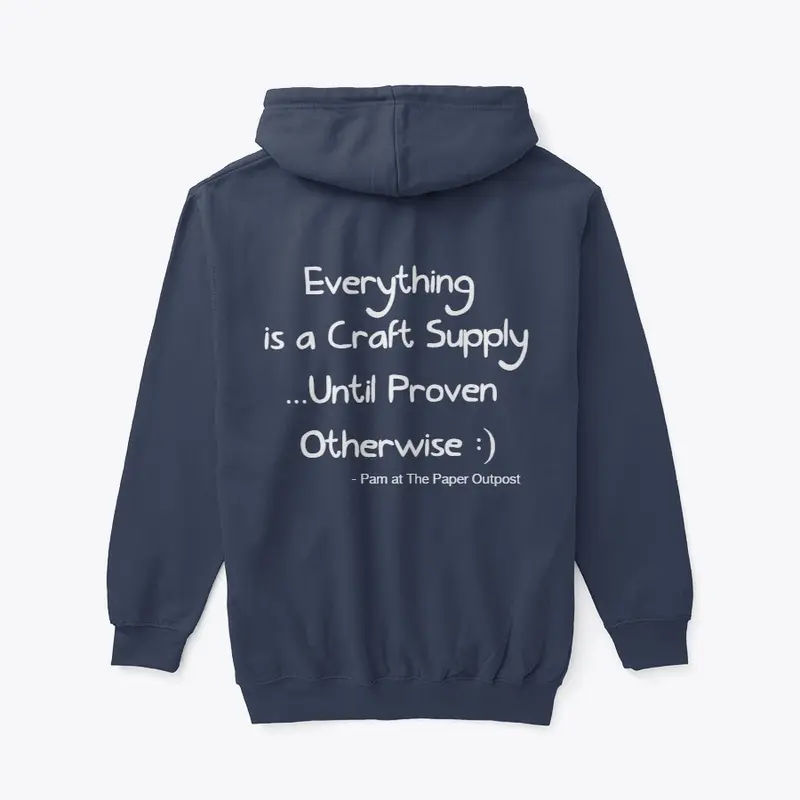 Zipped Hoodie: Everything is a Craft Sup